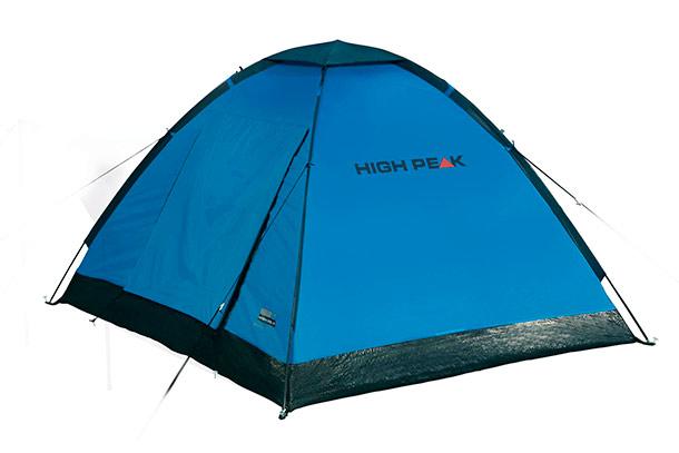 High Peak Beaver 3 festivaltelt i blå farge