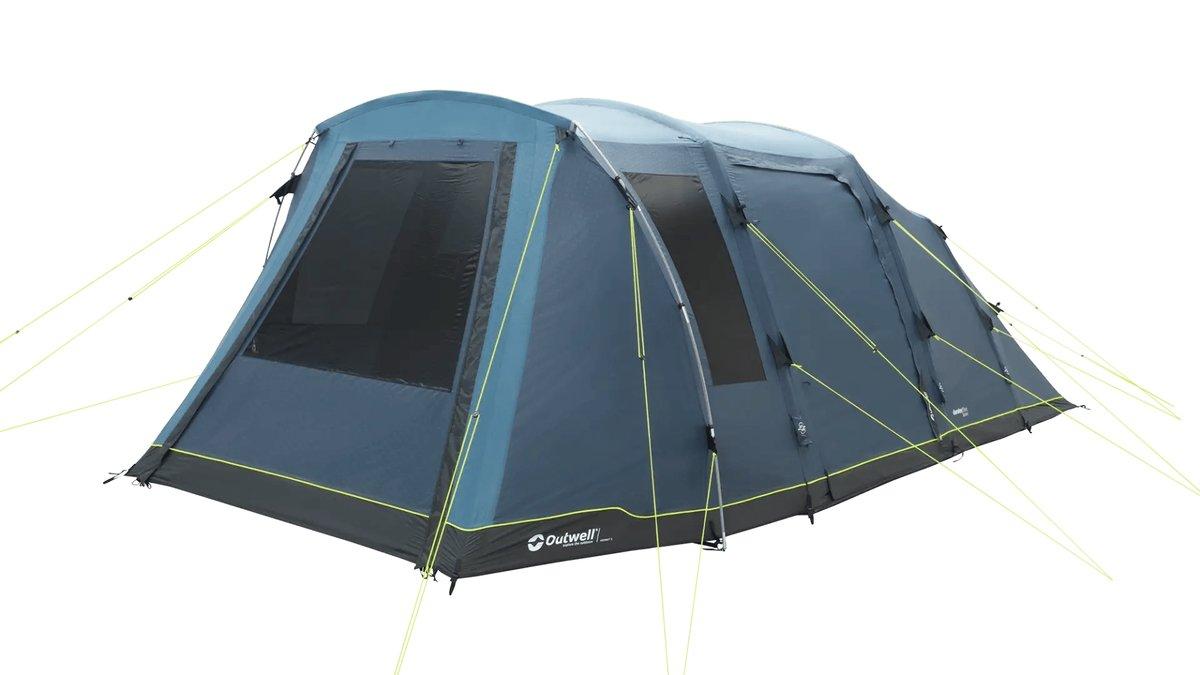 Outwell Hornet 5 Air oppblåsbart familietelt i blå farge