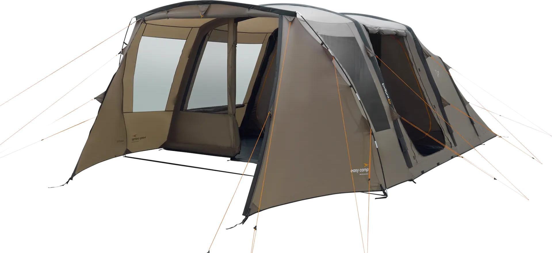 Easy Camp Kullen 6 Air Brown oppblåsbart familietelt i brun farge